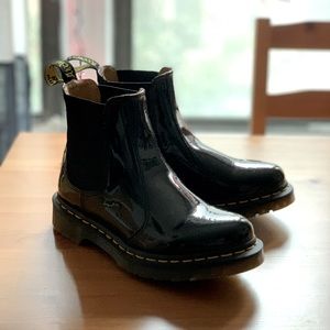 Doc Marten 2976 Patent Leather Chelsea Boots